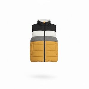 🍂 Wonder Nation Toddler Color-Block Puffer Vest - Size 2T 🏔️
